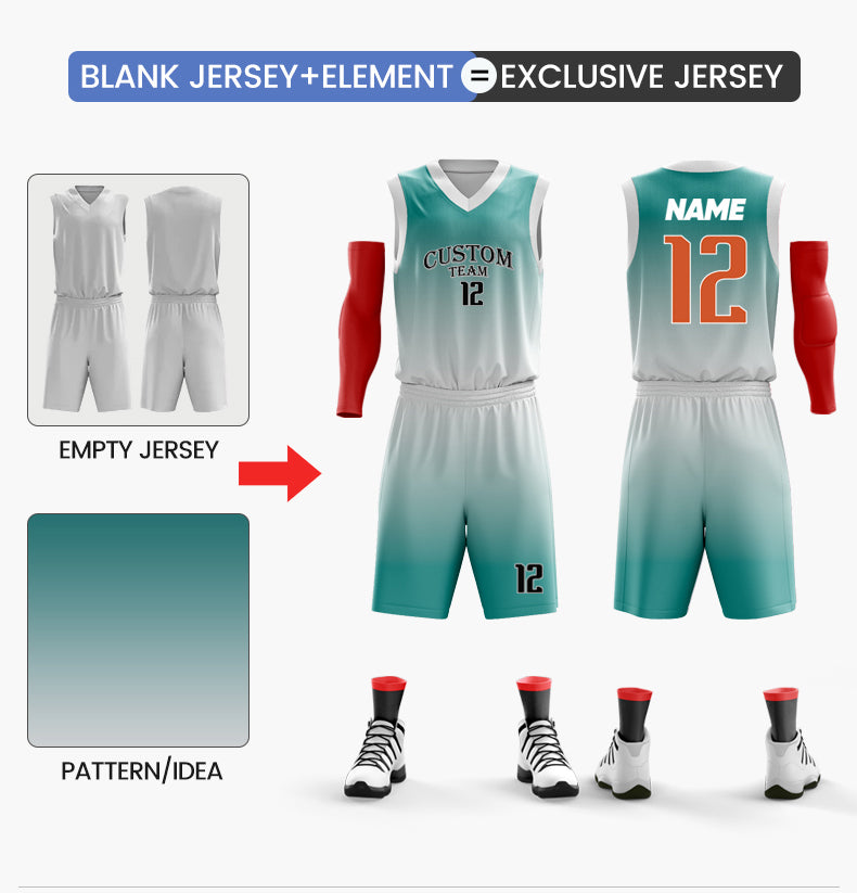 sublimated basketball uniforms