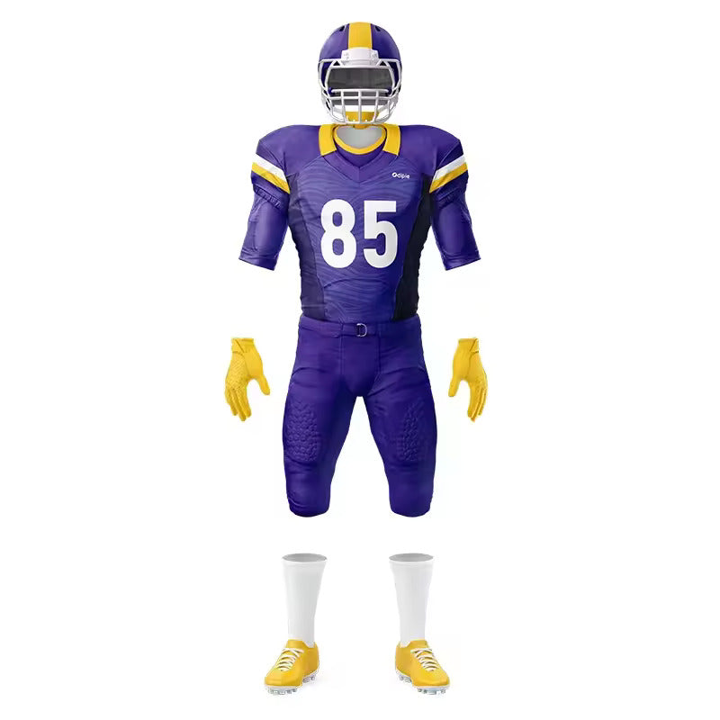 Custom american football uniforms