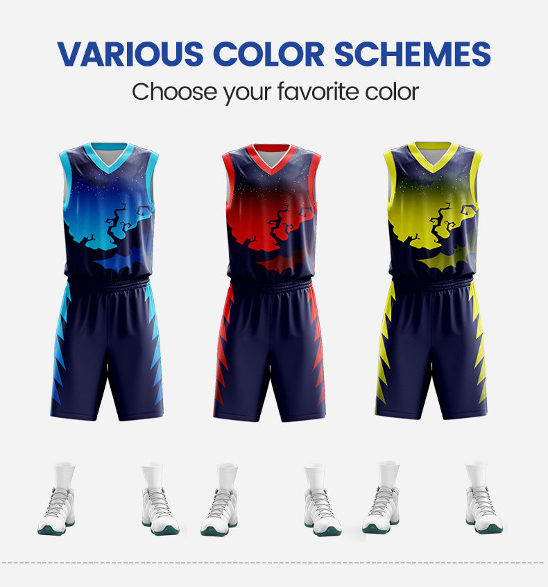 sublimated basketball uniforms