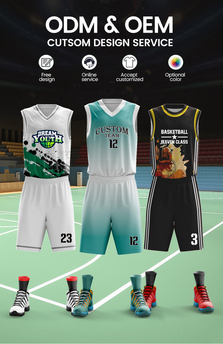 sublimated basketball uniforms
