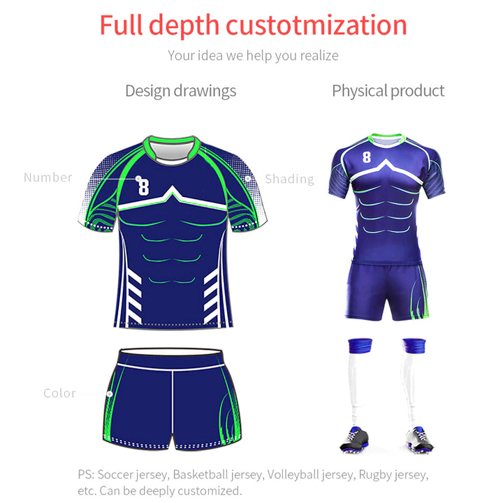  custom rugby uniforms