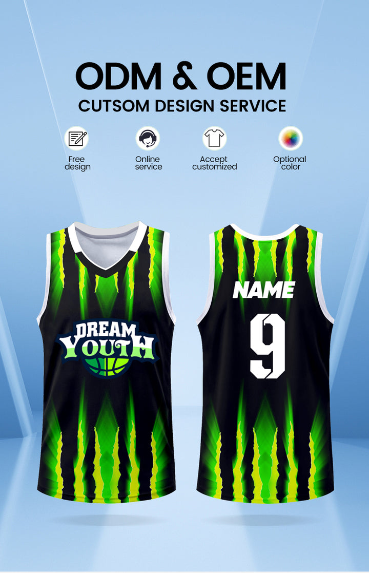  sublimation basketball uniforms