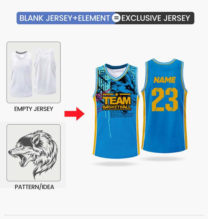 sublimated basketball uniforms