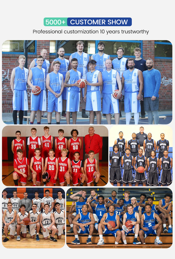  sublimation basketball uniforms